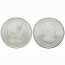 Kanada 2 Dollars 2015 Grauer Wolf