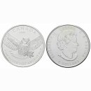 Kanada 5 Dollars 2015 Schnee Eule