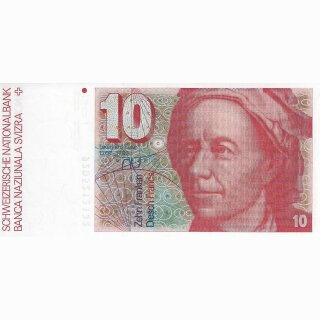 Schweiz 10 Franken 1992 Euler