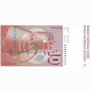 Schweiz 10 Franken 1982 Euler