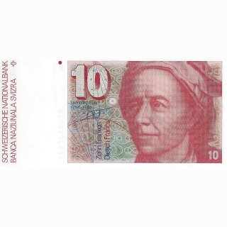 Schweiz 10 Franken 1982 Euler