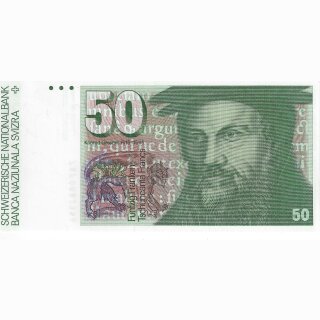 Schweiz 50 Franken 1978 Gessner