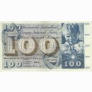 Schweiz 100 Franken 1963, 28. März St. Martin