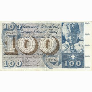 Schweiz 100 Franken 1965, 23. Dezember St. Martin