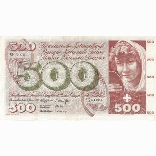 Schweiz 500 Franken 1969, 15. Januar Jungbrunnen