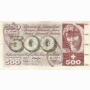 Schweiz 500 Franken 1968, 15.. Mai Jungbrunnen