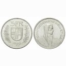 Schweiz 5 Franken 1940 B Tell
