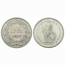 Schweiz 2 Franken 1928 B Stehende Helvetia