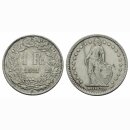 Schweiz 1 Franken 1911 B Stehende Helvetia