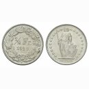 Schweiz 1/2 Franken 1929 B Stehende Helvetia