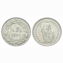 Schweiz 1/2 Franken 1940 B Stehende Helvetia