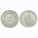 Schweiz 1/2 Franken 1942 B Stehende Helvetia