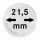 Münzenkapseln Ø 21.5 mm (100er Pack)