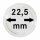 Münzenkapseln Ø 22.5 mm (100er Pack)