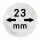 Münzenkapseln Ø 23 mm (100er Pack)