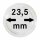 Münzenkapseln Ø 23.5 mm (100er Pack)