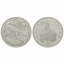 Russland  3 Rubel 1992 Schiffe Murmansk