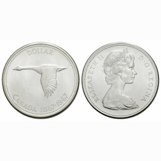 Kanada Dollar 1967 Wildgans