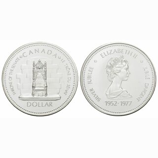 Kanada Dollar 1977 Regierungsjubiläum