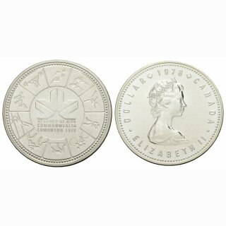 Kanada Dollar 1978 Commenwealth Spile