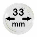 Münzenkapseln Ø 33 mm (100er Pack)