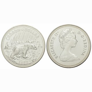 Kanada Dollar 1980 Eisbär