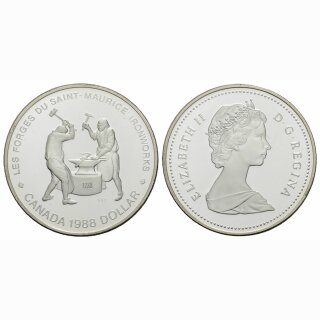 Kanada Dollar 1988 Eisenschmide