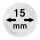 Münzenkapseln Ø 15 mm (10er Pack)