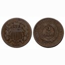 USA  2 Cent  1864