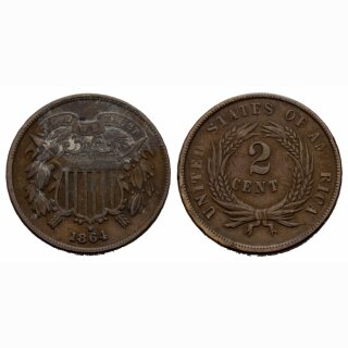 USA 2 Cent 1864