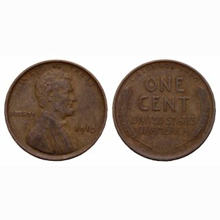 USA 1 Cent 1910 Lincoln