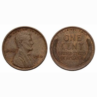 USA 1 Cent 1910 Lincoln
