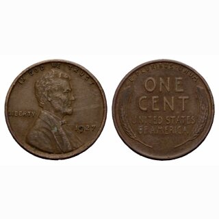 USA 1 Cent 1927 Lincoln
