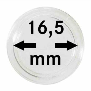 Münzenkapseln Ø 16.5 mm (10er Pack)