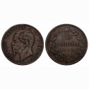 Italien 10 Centesimi 1866 H Emanuele II