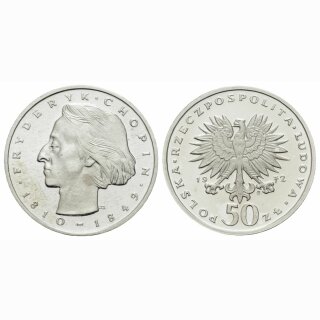 Polen 50 Zloty 1972 Frederik Chopin