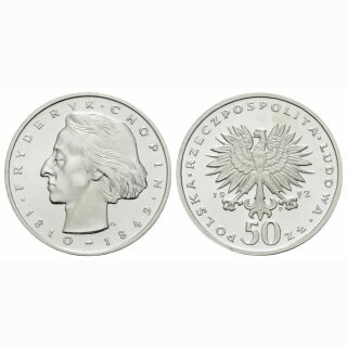 Polen 50 Zloty 1972 Frederik Chopin