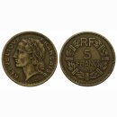 Frankreich  5 Francs 1939