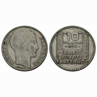 Frankreich 10 Francs 1932