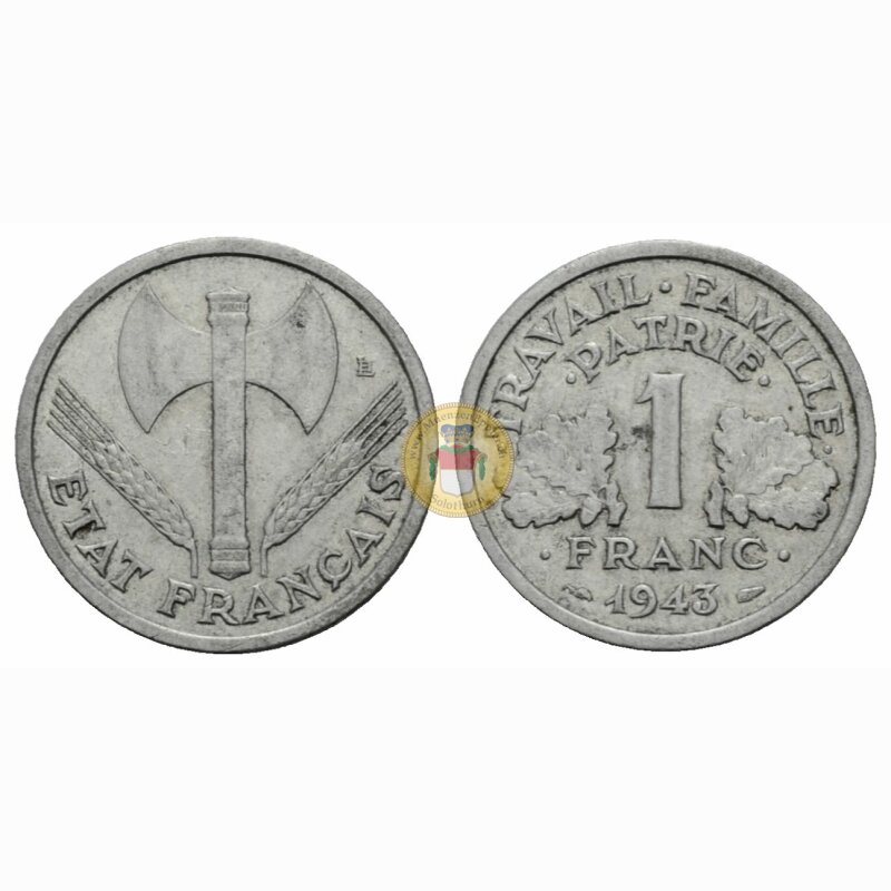 Frankreich 1 Francs 1943