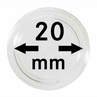 Münzenkapseln Ø 20 mm (10er Pack)