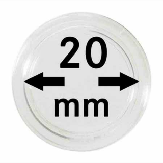 Münzenkapseln Ø 20 mm (10er Pack)