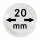 Münzenkapseln Ø 20 mm (10er Pack)