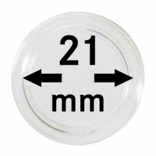 Münzenkapseln Ø 21 mm (10er Pack)