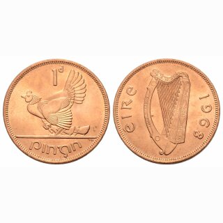 Irland Penny 1968