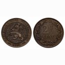 Niederland 2 1/2 Cent 1881 William III