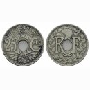 Frankreich  25 Centimes 1920