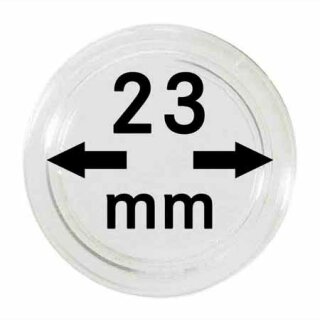 Münzenkapseln Ø 23 mm (10er Pack)