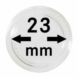 Münzenkapseln Ø 23 mm (10er Pack)