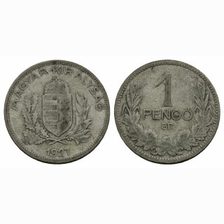 Ungarn Pengo 1927 BP